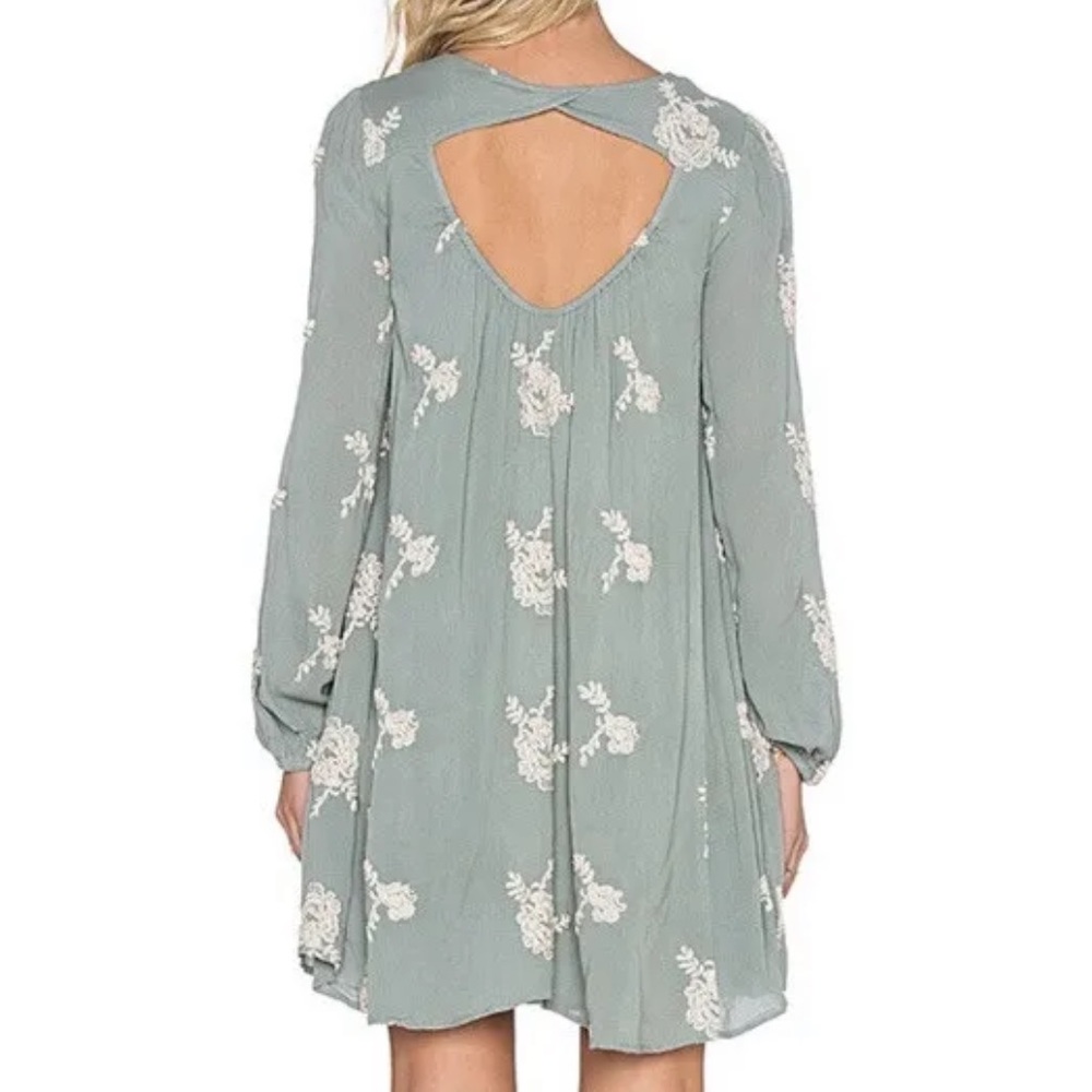 Free People Emma Embroidered Dress - Picture 4 of 10